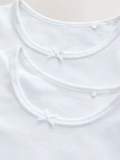 Blanc - Gilets à manches courtes Lot de 2 (1.5-12ans)