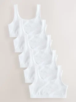 Blanc - Haut crop top (5-16ans)