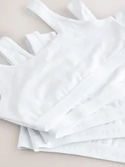 Blanc - Haut crop top (5-16ans)