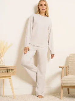 Blanc - Jogging Long Tall Sally en micropolaire
