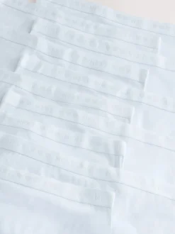 Blanc - Long Leg Short Caleçons 10 Lot (2-16ans)