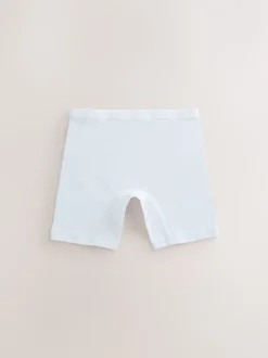 Blanc - Long Leg Short Caleçons 10 Lot (2-16ans)