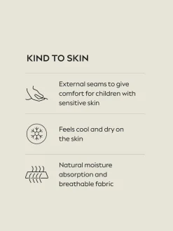 Blanc - Lot de 3 bodys Kind To Skin bébé