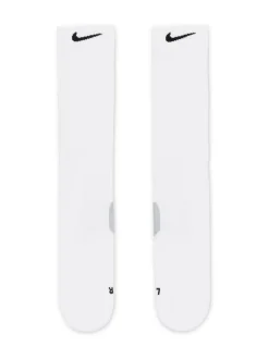 Blanc - Lot de 1 chaussettes Nike Dri-FIT Fast Performance Col rond