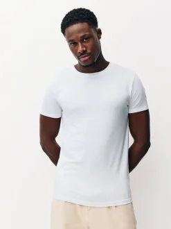 Blanc - Lot de 2 t-shirts Signature TENCEL™ Lyocell