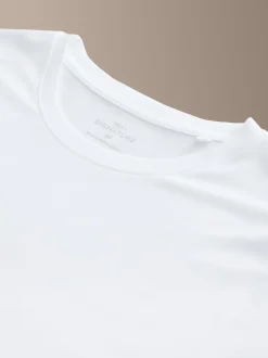 Blanc - Lot de 2 t-shirts Signature TENCEL™ Lyocell