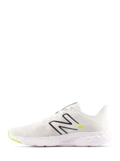Blanc - New Balance Mens 411 Trainers