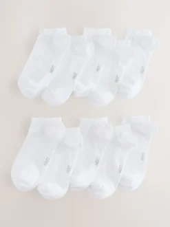 Blanc - Paquet de 10 chaussettes d'entraînement