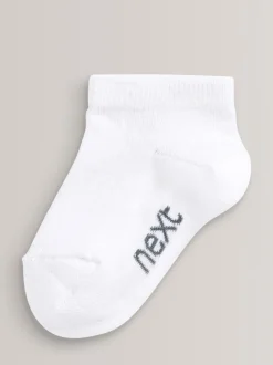 Blanc - Paquet de chaussettes de sport en coton riche 7