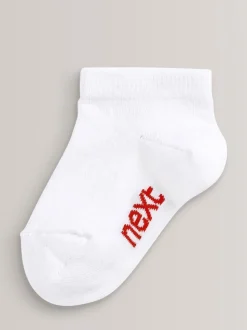 Blanc - Paquet de chaussettes de sport en coton riche 7