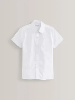 Blanc - 2{Paquet de chemises scolaires Manches courtes (3-17ans)