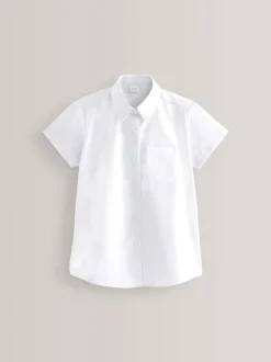 Blanc - 5{Paquet de chemises scolaires Manches courtes (3-18ans)