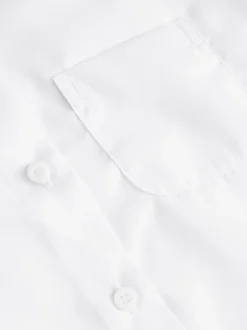 Blanc - 5{Paquet de chemises scolaires Manches courtes (3-18ans)