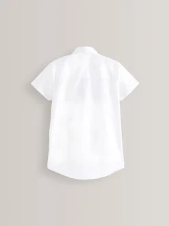 Blanc - 2{Paquet de chemises scolaires Manches courtes (3-18ans)