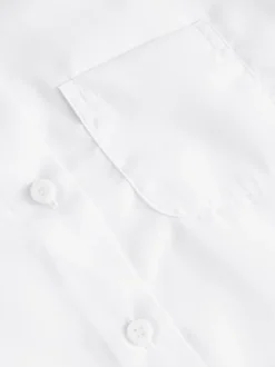 Blanc - 2{Paquet de chemises scolaires Manches courtes (3-18ans)