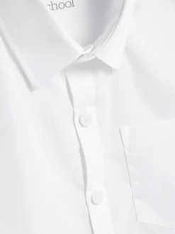 Blanc - 5{Paquet de chemises scolaires Manches courtes (3-17ans)