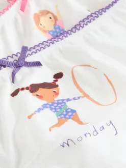 Blanc - Paquet de slips 7 (1.5-12ans)