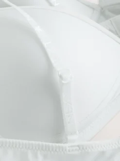 Blanc - Paquet de soutiens-gorge d'entraînement 2