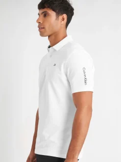 Blanc - Polo Calvin Klein Golf Uni