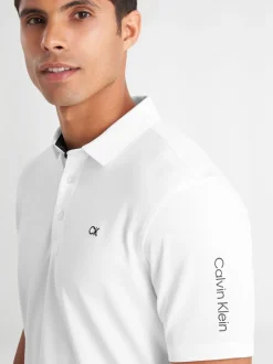 Blanc - Polo Calvin Klein Golf Uni