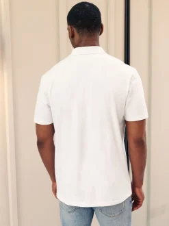 Blanc - Polo en jersey Manches courtes 3 Pack