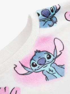Blanc - Pyjama Lilo & Stitch en polaire confortable (3-16ans)