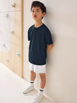 Blanc - Shorts de sport (3-16ans)