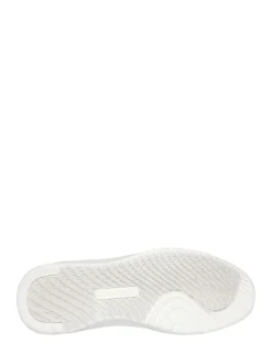 Blanc - Skechers Court Break Double Vented Slip In Trainers