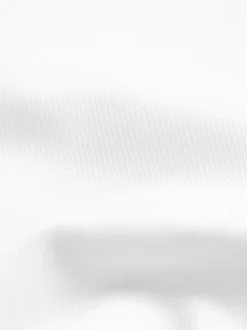 Blanc - Skinny Fit (Skinny Fit) - Chemise élégante texturée facile d’entretien à poignets simples