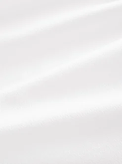 Blanc - Slim Fit (Slim Fit) - Chemises de nuit texturées à double poignet et d'entretien facile