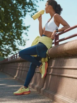 Blanc - Soutien-gorge B-GG Active Sports Impact élevé Dry Tech zippé sur le devant