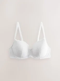 Blanc - Soutien-gorge Dentelle DD+