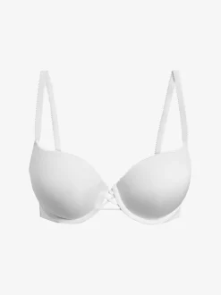 Blanc - Soutien-gorge plongeant triple boost A-DD push-up