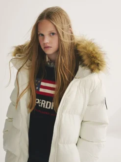 Blanc - Superdry à ceinture