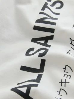 Blanc - Sweat à capuche smALLSAINTS Amphia Underground zippé