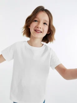 Blanc - T-shirt (3-16ans)