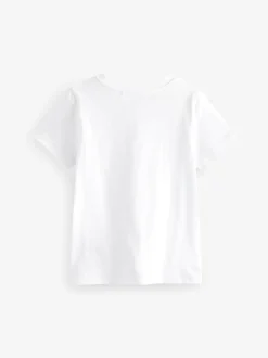 Blanc - T-shirt (3-16ans)