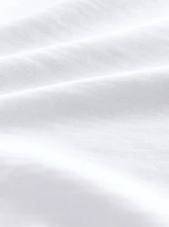 Blanc - T-shirt confortable à manches longues (3-16 ans)