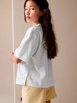 Blanc - T-shirt graphique Billie Eilish (3-16ans)