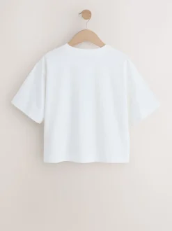 Blanc - T-shirt graphique Billie Eilish (3-16ans)