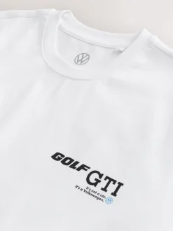 Blanc - T-shirt graphique Hot Hatch Car