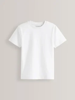 Blanc - T-shirt Manches courtes (3-16ans)