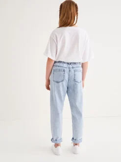 Blanc - T-shirt oversize (3-16ans)