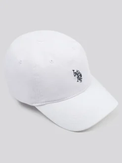 Blanc - U.S. Polo Assn. Casquette décontractée lavée 100% coton