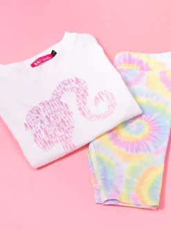 Blanc - Vanilla Underground Barbie Girls Top & Short 2 pièces