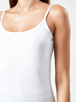 Blanc - Veste mince de courroie