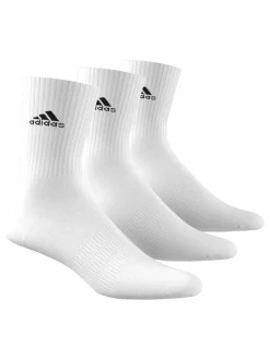 Blanc colombe - Lot de 3 - Chaussettes adidas rembourrées