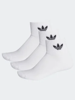 Blanc écru - adidas originals Paquet de mi-chaussettes 3
