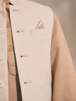 Blanc écru - Gilet de l’Aïd (3mois-16ans)