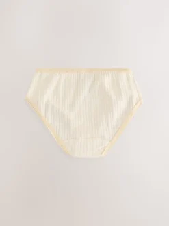 Blanc écru - Lot de 5 Caleçons texturés (1.5-16ans)